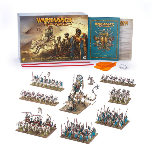WARHAMMER: THE OLD WORLD CORE SET – TOMB KINGS OF KHEMRI EDITION (INGLESE)