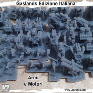 Gaslands Weapons and Engines