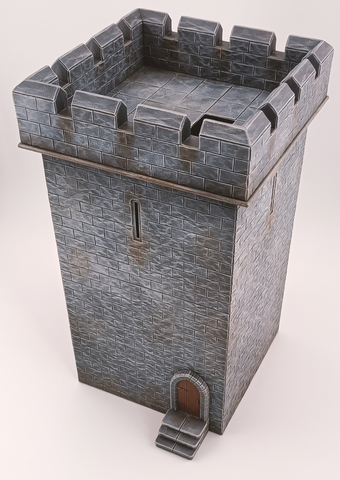28mm Fortified Square Castle Tower