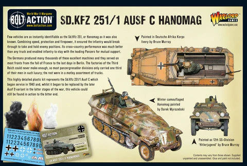 Sd.Kfz 251 C Hanomag (plastic)