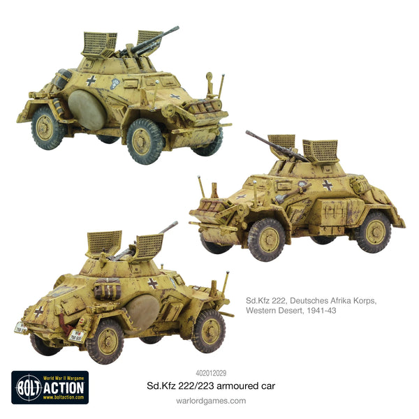 Sd.Kfz 222/223 Armoured Car