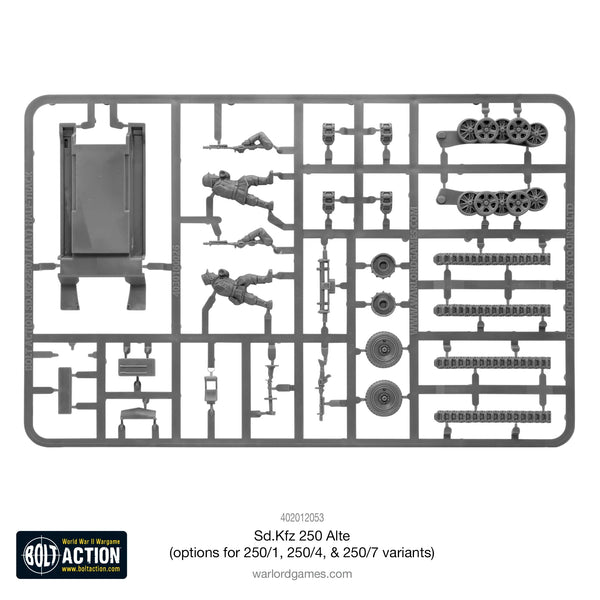 Sd.Kfz 250 Alte (Options For 250/1, 250/4 & 250/7)