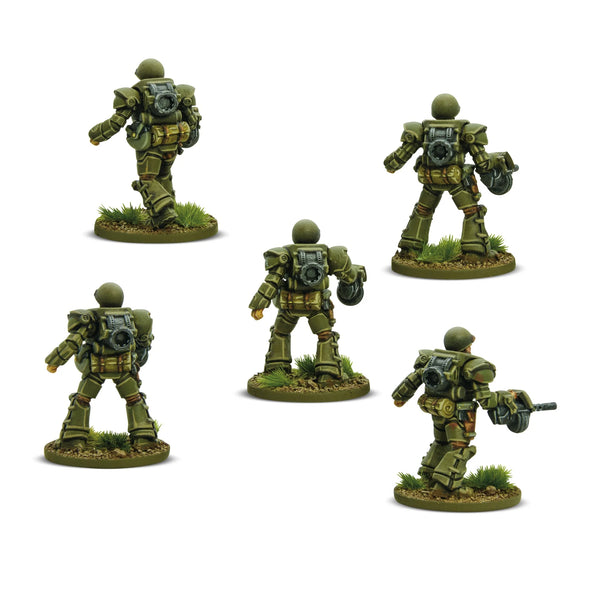 US Heavy infantry