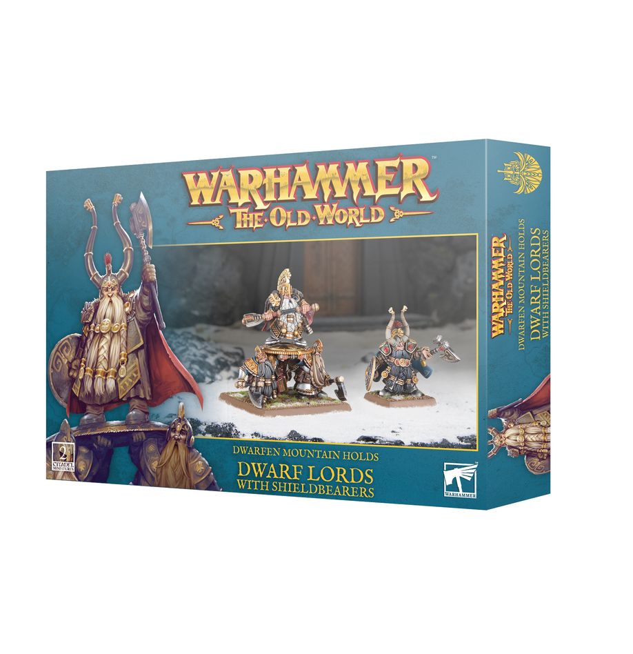 Dwarf Lords con Shieldbearers