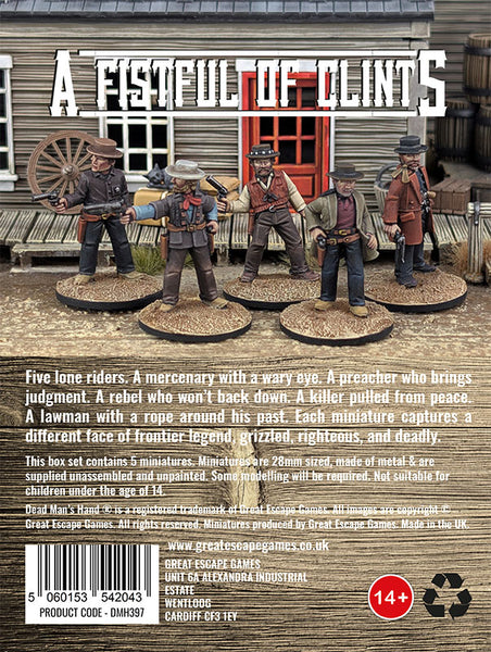A Fistful of Clints - 5 miniature box set
