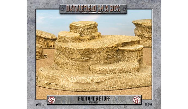 Battlefield In A Box - Badlands: Bluff - Sandstone (x1)