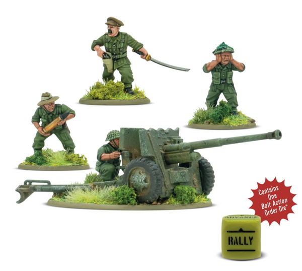 Bolt Action - Commonwealth - Gurkha 6-Pounder Anti-tank Gun