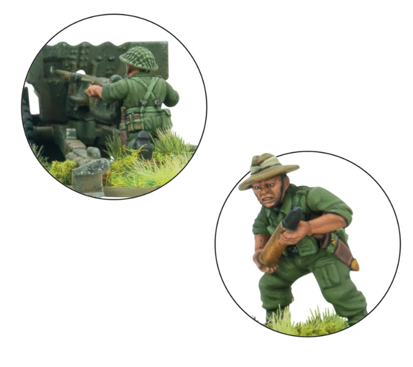Bolt Action - Commonwealth - Gurkha 6-Pounder Anti-tank Gun