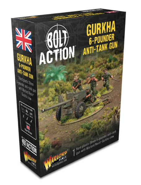 Bolt Action - Commonwealth - Gurkha 6-Pounder Anti-tank Gun