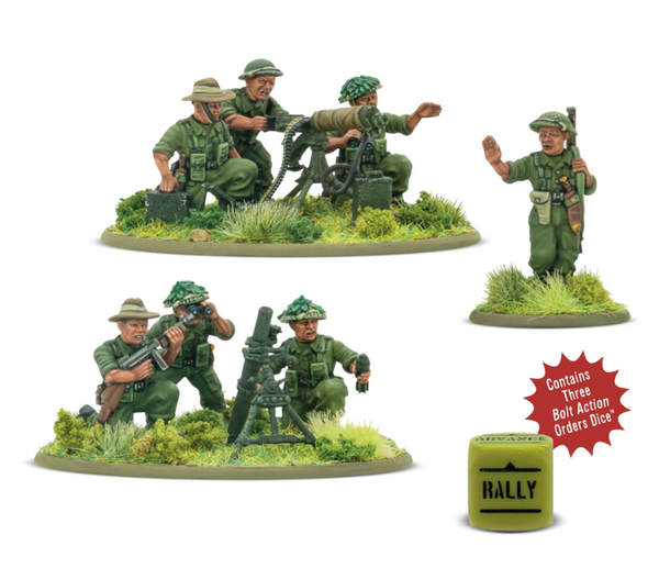 Bolt Action - Commonwealth - Gurkha Heavy Weapons Platoon
