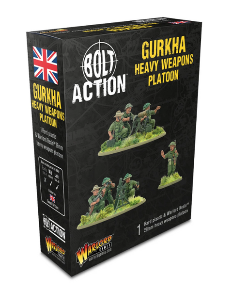 Bolt Action - Commonwealth - Gurkha Heavy Weapons Platoon