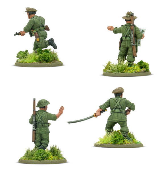 Bolt Action - Commonwealth - Gurkha Platoon Commanders