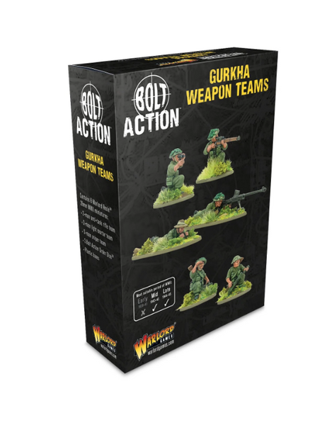 Bolt Action - Commonwealth - Gurkha Weapon Teams