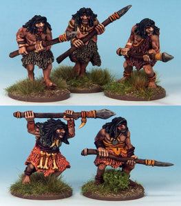 Cavemen Warriors II (Long Weapons)