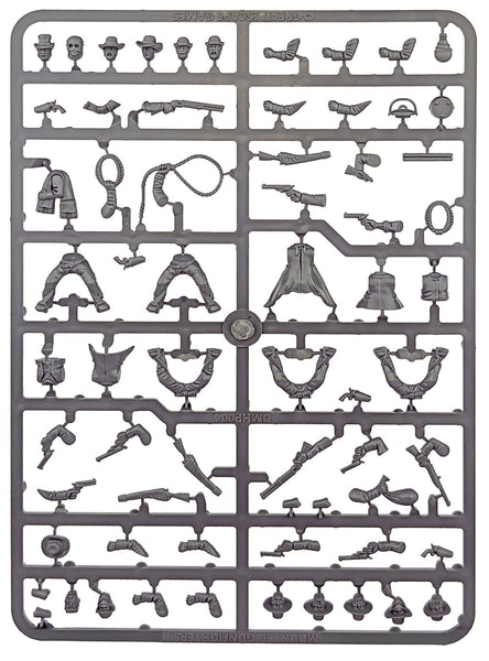 DMH Mounted Gunfighters Plastic Boxed Set
