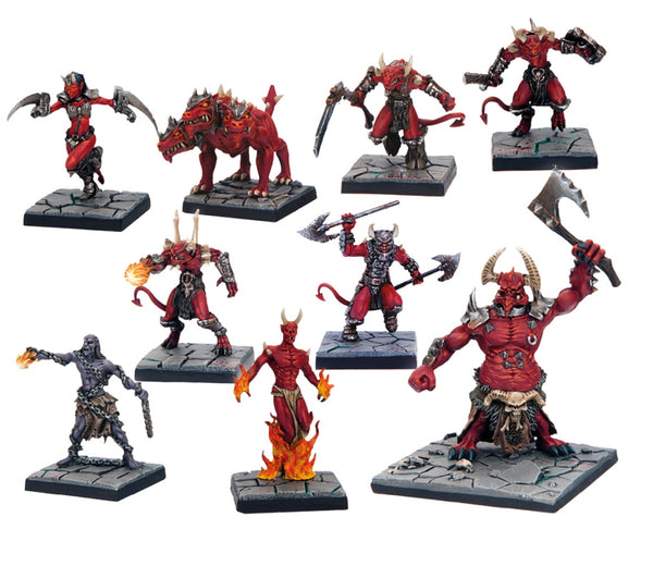 Fantasy Miniatures: Denizens of the Abys