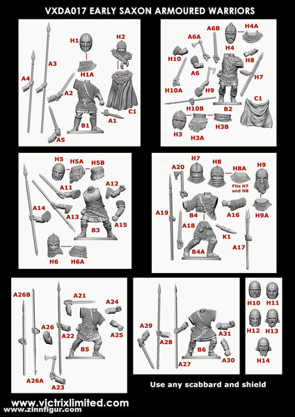 Early Saxon Armoured Warriors