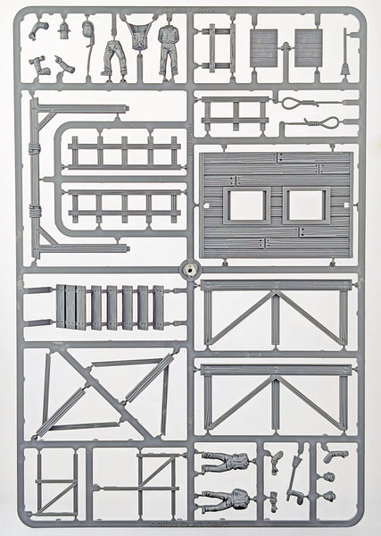 Dead Man's Hand Plastic Gallows