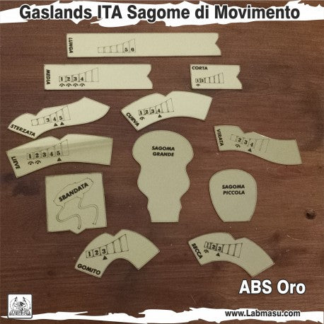 Gaslands ABS LEGNO Templates