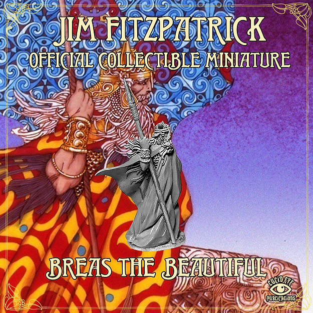 Jim FitzPatrick Official Collectible Miniature - Breas The Beautiful