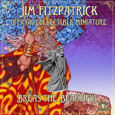 Jim FitzPatrick Official Collectible Miniature - Breas The Beautiful