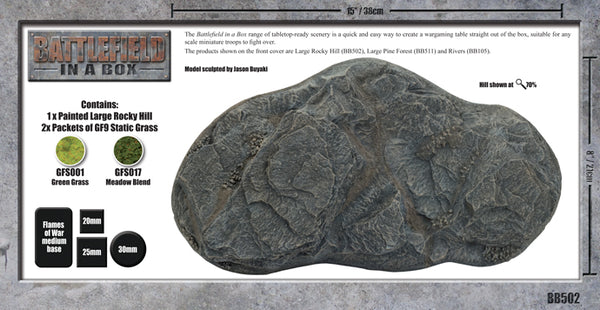 Battlefield In A Box - Large Rocky Hill