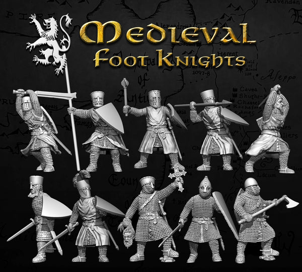 Medieval Foot Knights