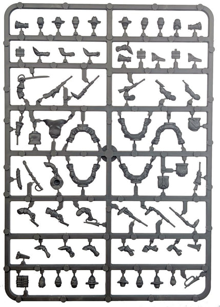 Dead Man’s Hand Plastic Mounted US Cavalry