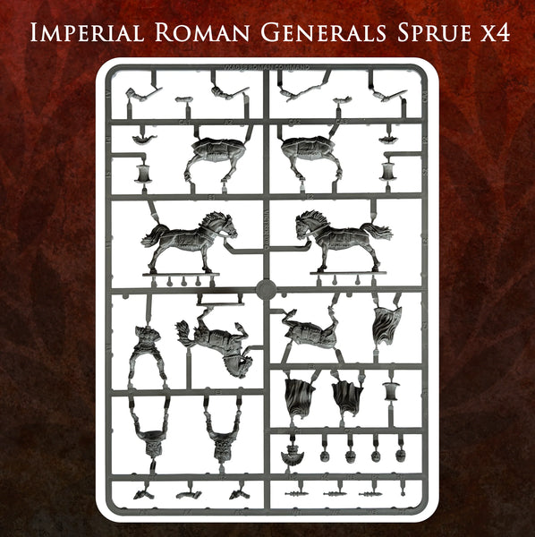 Early Imperial Roman Generals Sprue singola