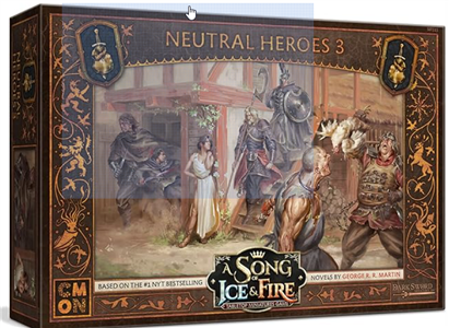 A Song of Ice and Fire: Neutral Heroes 3 - Inglese