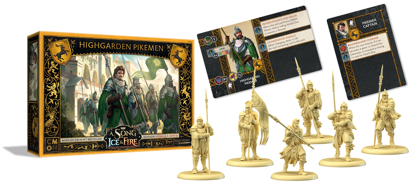 A Song of Ice and Fire: Higharden Pikemen - UK/FR/DE/SP