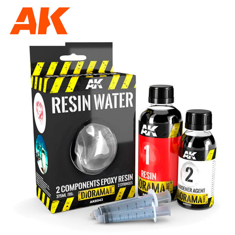 RESIN WATER 2-COMPONENTS EPOXY RESIN - 375ml