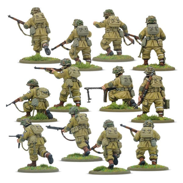 Bolt Action Currahee! US Airborne (D-Day) Starter Army