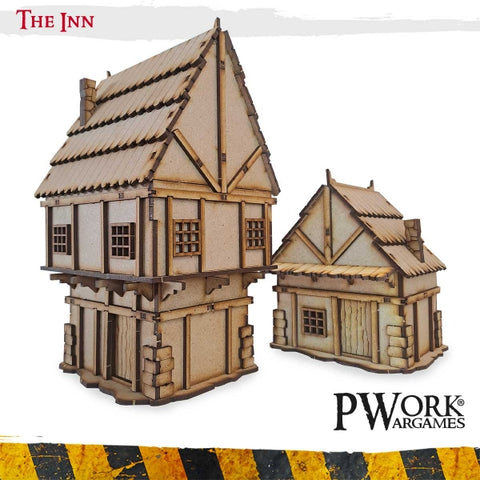 The Inn - MDF Terrain Scenery