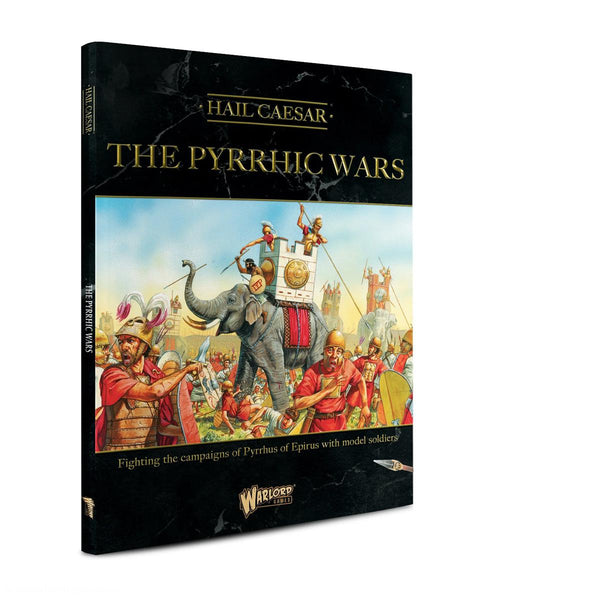 The Pyrrhic Wars - Hail Caesar supplement with Pyrrhus on foot book miniature