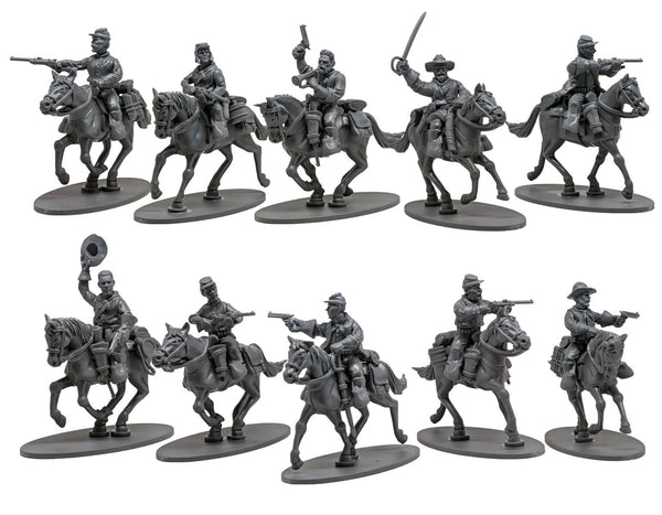 Dead Man’s Hand Plastic Mounted US Cavalry