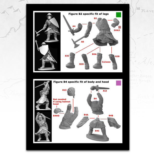 Medieval Foot Knights