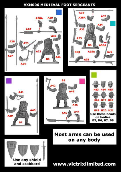 Medieval Foot Sergeants