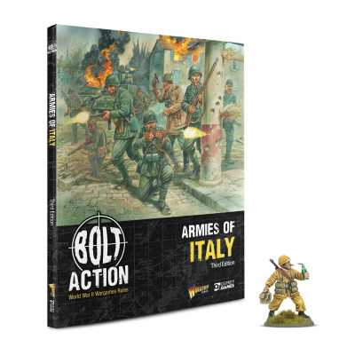 ARMIES OF ITALY third edition in inglese + MINIATURA PROMO