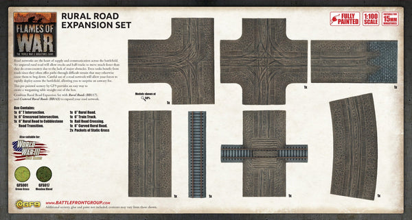 Battlefield in a Box Rural Road Expansion Set