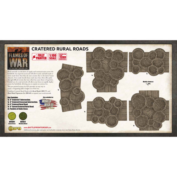 Battlefield in a Box Cratered Rural Roads
