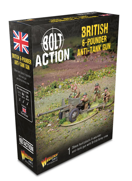 Bolt Action - British - 6-Pounder Anti-tank Gun