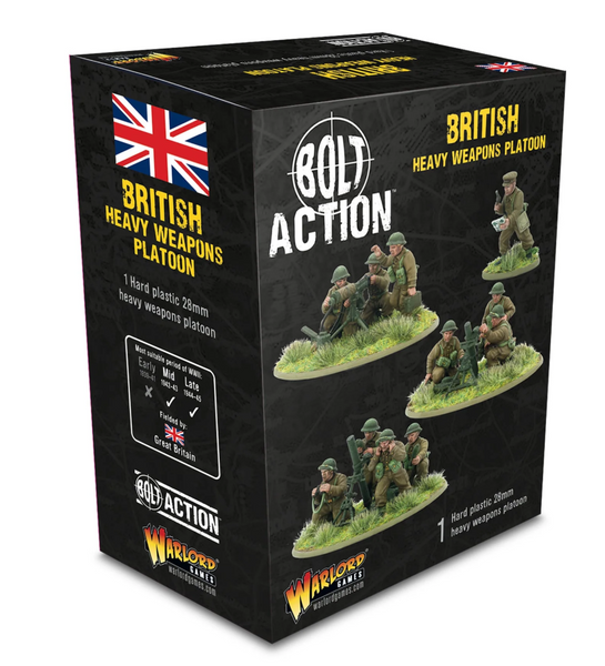 Bolt Action - British - Heavy Weapons Platoon