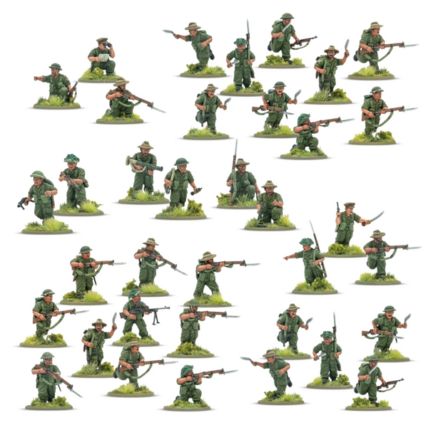 Bolt Action - Commonwealth - Gurkha Infantry Platoon