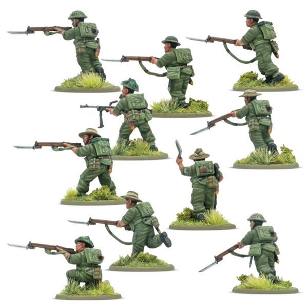 Bolt Action - Commonwealth - Gurkha Infantry Platoon