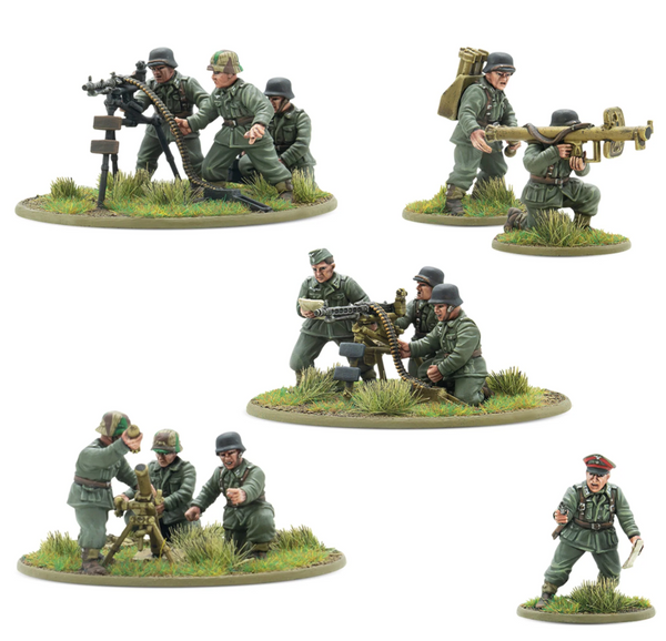 Bolt Action - German - Heavy Weapons Platoon