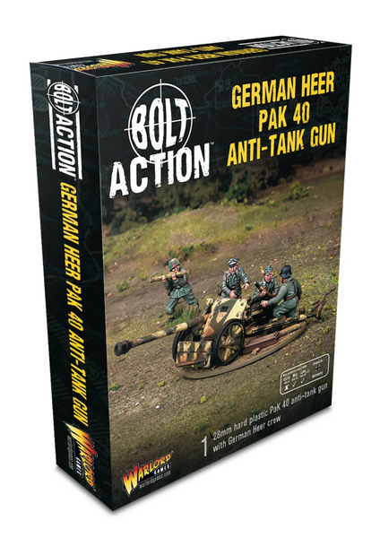 Bolt Action - German - Pak 40 Anti-Tank Gun