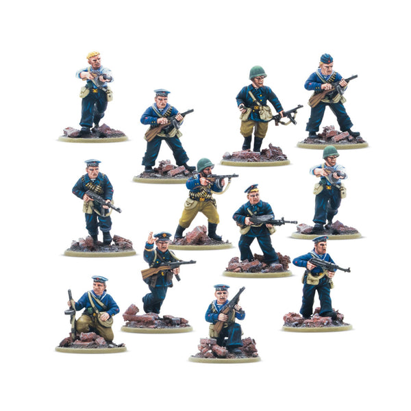 Soviet Naval Brigade veteran squad