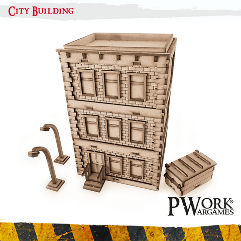 City Building - MDF Terrain Scenery