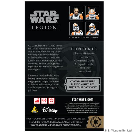 CLONE COMMANDER CODY